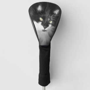 Couvre-club De Golf Misty Tuxedo Cat