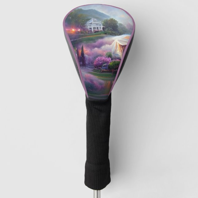 Couvre-club De Golf Misty Wisteria House sur la colline (Devant)