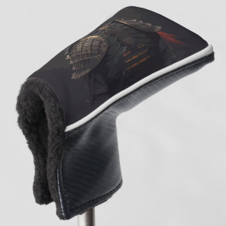 Couvre-club De Golf Modèle samouraï solitaire foncé
