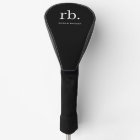 Monogram Classic Elegant Minimum Black and White