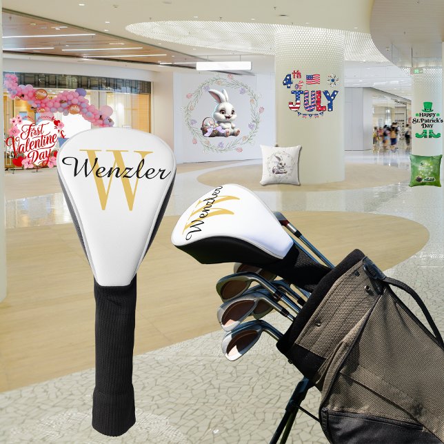 Couvre-club De Golf Monogramme personnalisé (Créateur téléchargé)