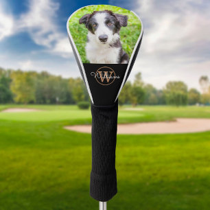 Couvre-club De Golf Monogramme personnalisé animal de compagnie photo 