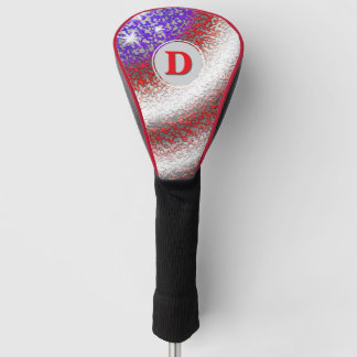Couvre-club De Golf Monogramme Stars-n-Stripes