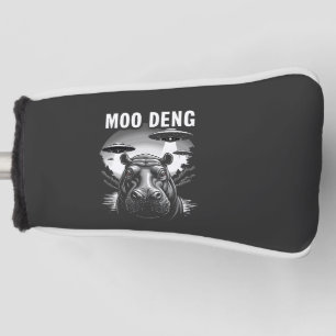 Couvre-club De Golf Moo Deng Baby Pygmy Hippo Aliens OVNI