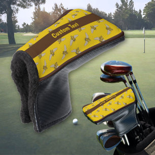 Couvre-club De Golf Motif abeilles