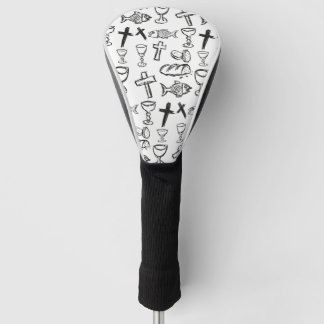 Couvre-club De Golf Motif chrétien