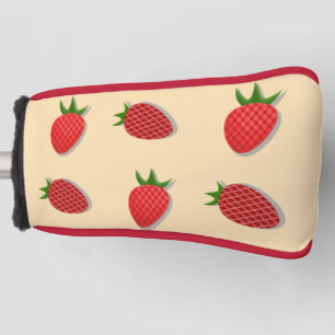 Couvre-club De Golf Motif de fraises pour les fruits à l'été bonnes vi