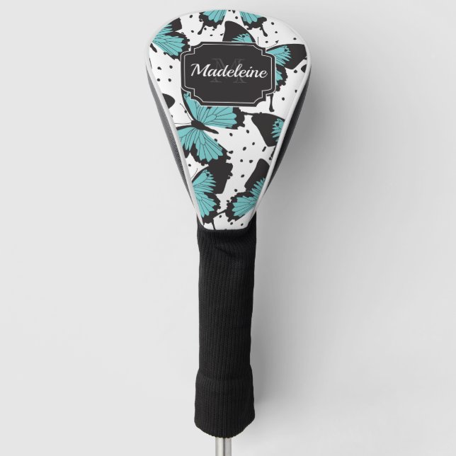 Couvre-club De Golf Motif de papillons mignons (Devant)