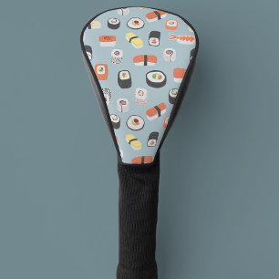 Couvre-club De Golf Motif de sushi