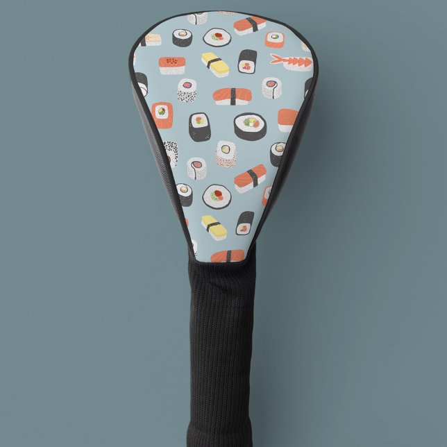 Couvre-club De Golf Motif de sushi (Créateur téléchargé)