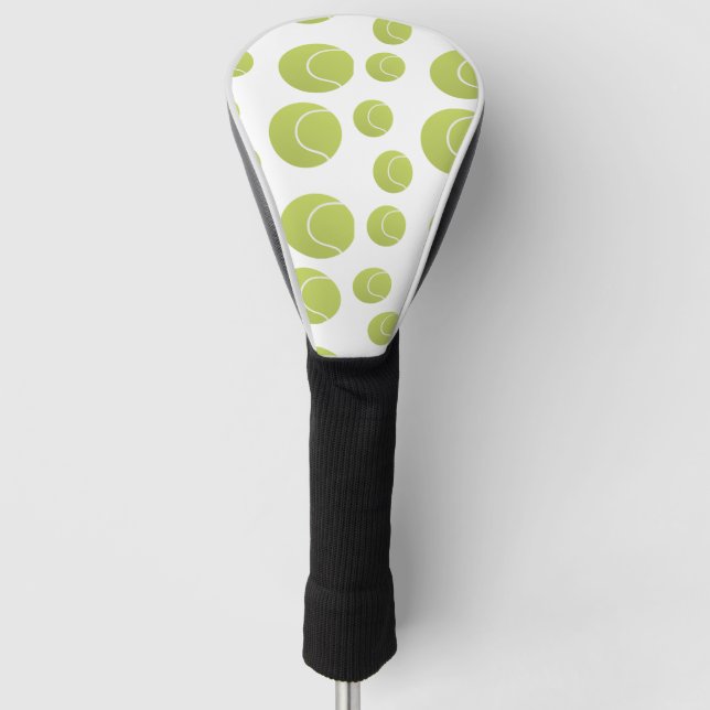 Couvre-club De Golf motif de tennis (Devant)