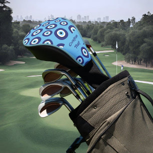 Couvre-club De Golf Motif des yeux mal grecs