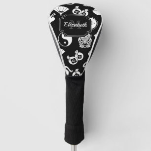 Couvre-club De Golf Motif oriental