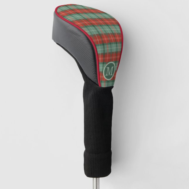 Couvre-club De Golf Motif rouge et vert (Incliné)