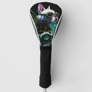 Couvre-club De Golf Moto, Moto - Anime French Bulldog 005