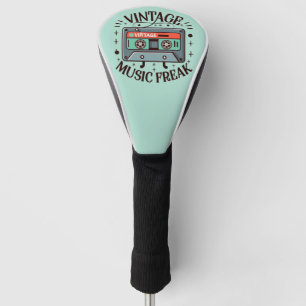 Couvre-club De Golf Musique vintage Freak