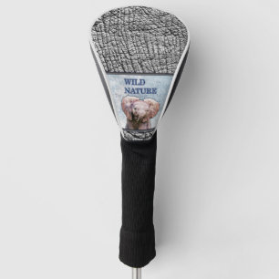 Couvre-club De Golf NATURE SAUVAGE - Collection design ELEPHANT