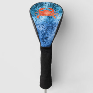 Couvre-club De Golf Nautical Waves Design 2