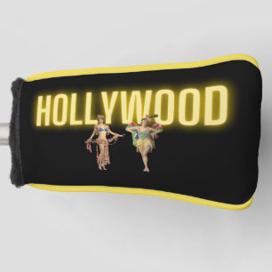 Couvre-club De Golf Neon Hollywood & Beautés Vintages