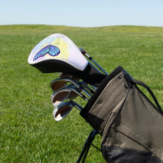 Couvre-club De Golf nom personnalisé femmes modernes