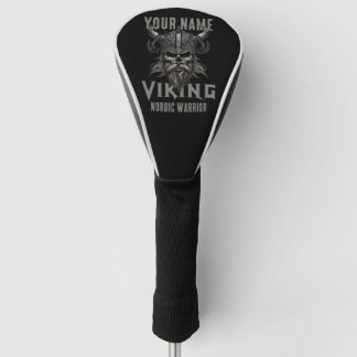 Couvre-club De Golf NOM personnalisé Viking Warrior Heritage