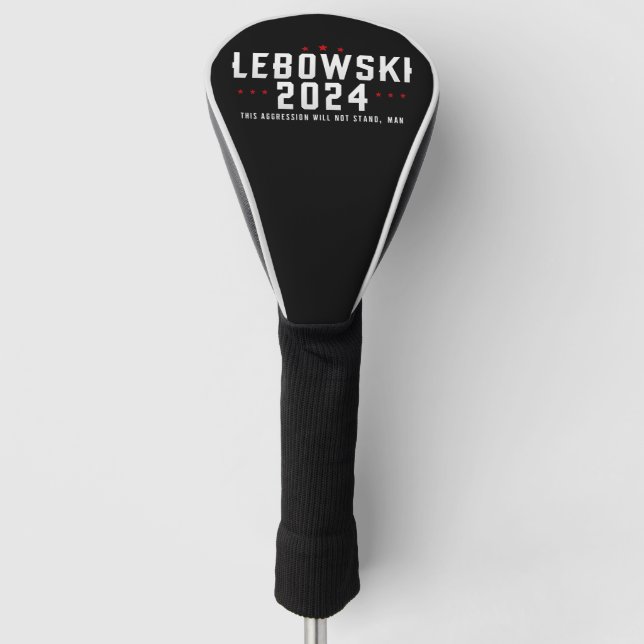 Couvre-club De Golf Nom politique drôle Lebowski politique (Devant)