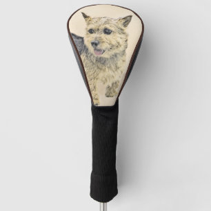 Couvre-club De Golf Norwich Terrier Peinture - Cute Original Dog Art