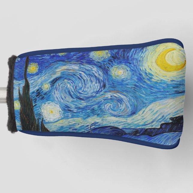 Couvre-club De Golf Nuit Starry de Vincent Van Gogh (Devant)