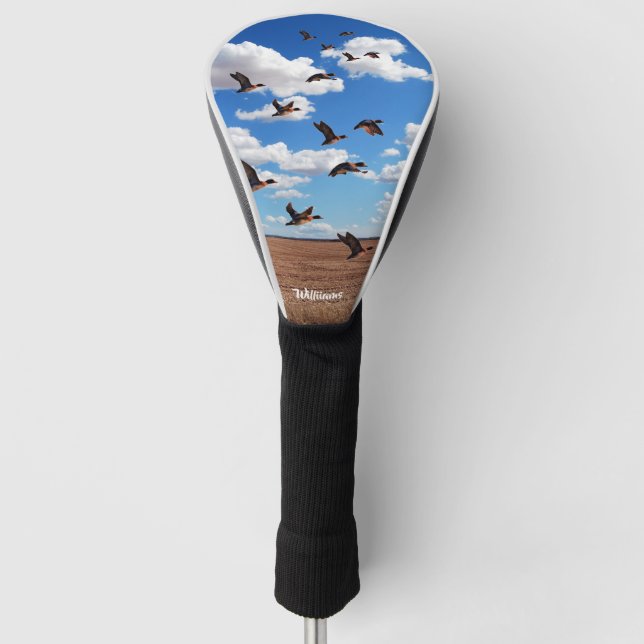 Couvre-club De Golf Oiseaux Canards Putter (Devant)