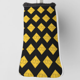 Couvre-club De Golf Panneau pour amateurs de bière