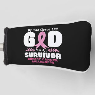 Couvre-club De Golf Par La Grâce Dieu Je Suis Un Survivant Cancer Du S