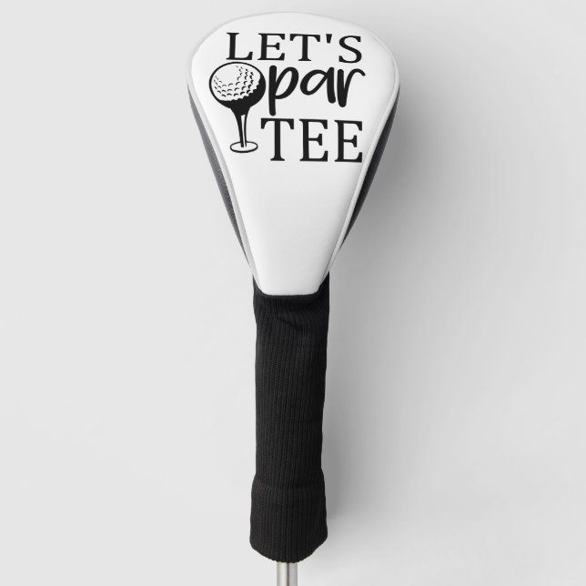 Couvre-club De Golf Par Tee (Devant)
