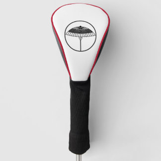 Couvre-club De Golf Parapluie japonais dans un anneau filiforme