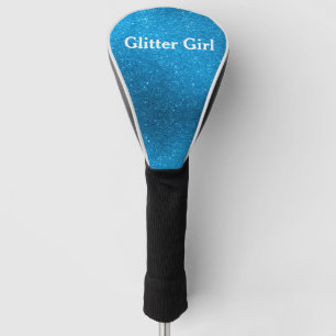 Couvre-club De Golf Parties scintillant Bleue turquoise Fille Montrez 