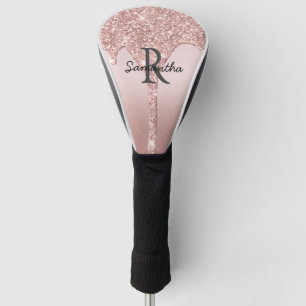 Couvre-club De Golf Parties scintillant Rose or de la rose vierge ten