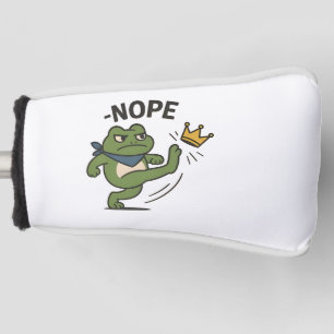 Couvre-club De Golf Pas de rois en Amérique Grenouille Pas de rois Dém
