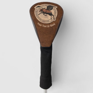 Couvre-club De Golf Patch Flying Moose Aviation
