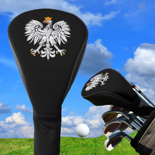 Couvre-club De Golf Pavillon polonais & Golf Pologne Couvertures/clubs