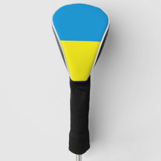 Couvre-club De Golf Pavillon ukrainien bleu et jaune
