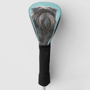 Couvre-club De Golf Peinture Affenpinscher - Joli art original chien