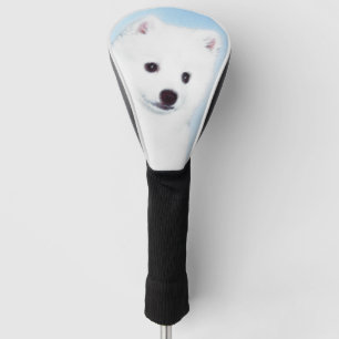 Couvre-club De Golf Peinture américaine de chien Eskimo - Art original