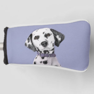 Couvre-club De Golf Peinture Dalmatienne - Cute Original Chien Art