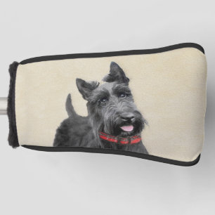 Couvre-club De Golf Peinture écossaise Terrier - Cute Original Chien A