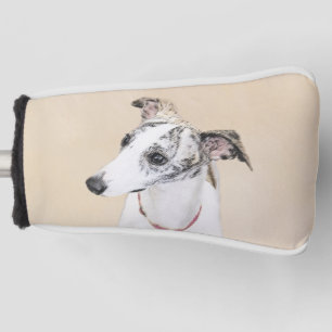 Couvre-club De Golf Peinture Whippet - Jolie art original chien