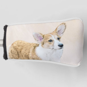 Couvre-club De Golf Pembroke Welsh Corgi Peinture - Art Chien original