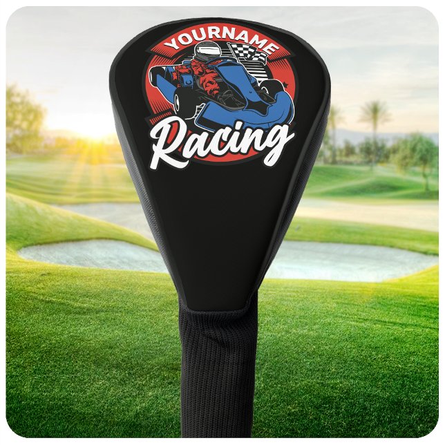 Couvre-club De Golf Personalized Go Kart (Créateur téléchargé)