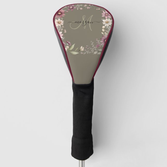 Couvre-club De Golf Personalized Monogram (Devant)