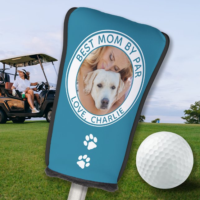 Couvre-club De Golf Personnalisé Chien Maman Animal de compagnie moder (Créateur téléchargé)