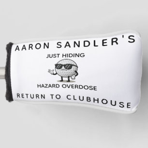 Couvre-club De Golf Personnalisé Funny Lost Balls Golf Head Cover