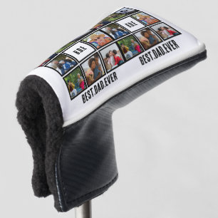 Couvre-club De Golf Personnalisé Moderne BDE Meilleur Papa Jamais 8 Ph